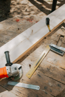 repair tools on the floor